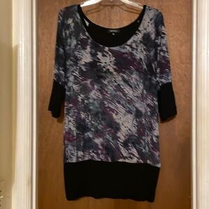 Karen Kane color splash artsy blouse​​